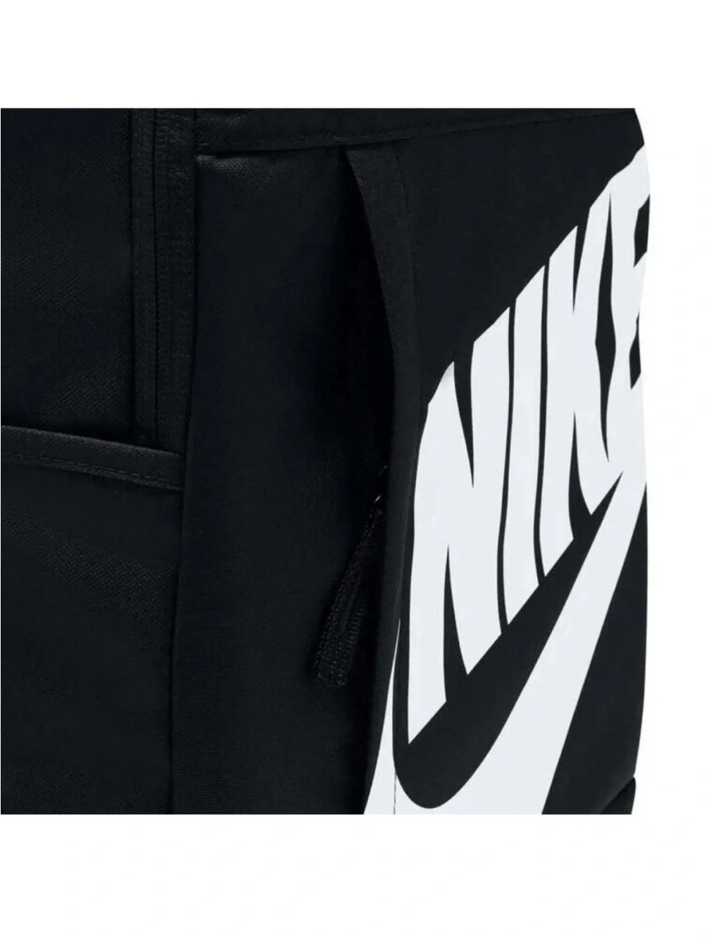 Nike Black Backpack with White Bold Logo